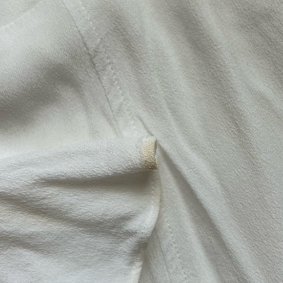 For Love & Lemons Rosebud Mini Dress White Lace Embroidered Sleeve Ruffle Size S - Picture 11 of 11